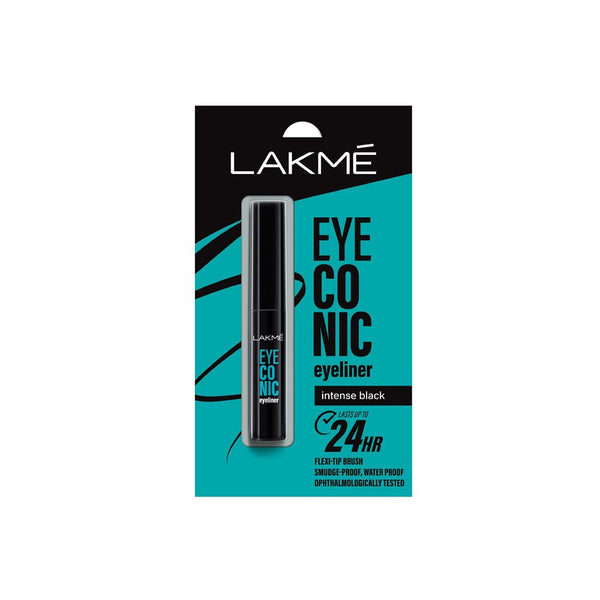 Lakme Eyeconic eyeliner intense black 24 hr 4.5 ml