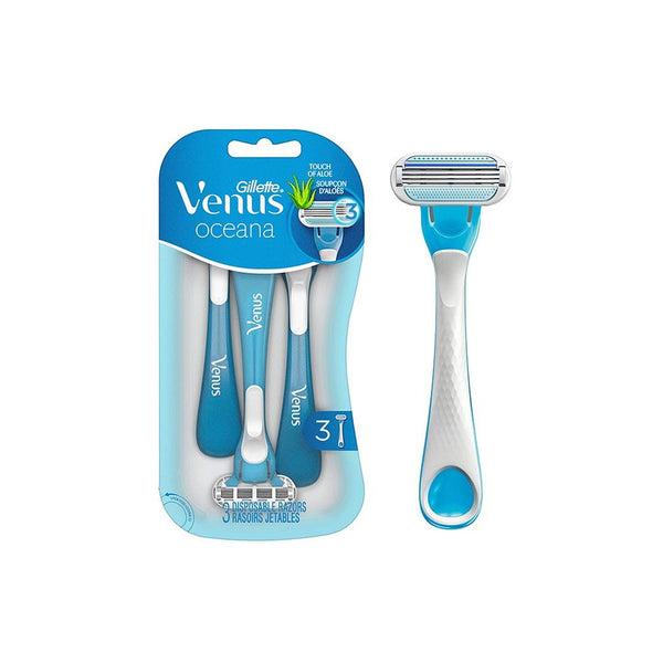 Gillette Venus Oceana 3 Razors (Pack of 1)