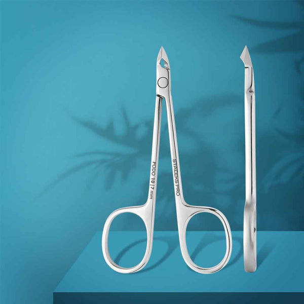 Podology scissors style nippers for cuticle and callus PODO 10 7 mm