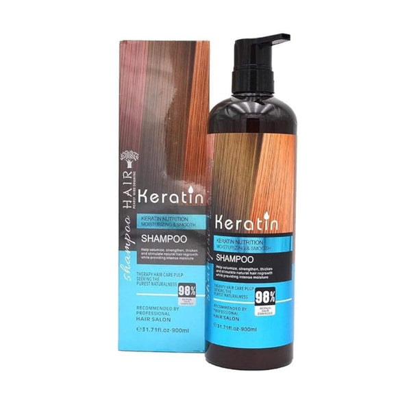 Keratin Shampoo Hair Pearly Wire Drawing Keratin Nutrition 900ml