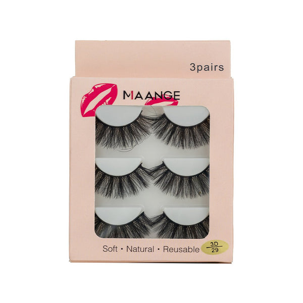 Maange 3d Natural Eyelash 3 pair  3D -29