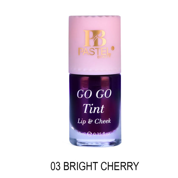 PASTEL BEAUTY GO GO TINT LIP & CHEEK COLOR: 03 BRIGHT CHERRY