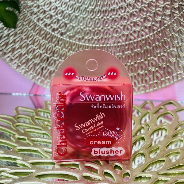 Swanwish cheek color silky cream blusher 3.3 g  03 Rose Latte