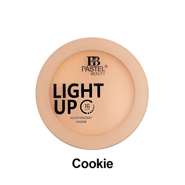 Pastel Beauty Light Up Water Resistant Powder (Cookie)
