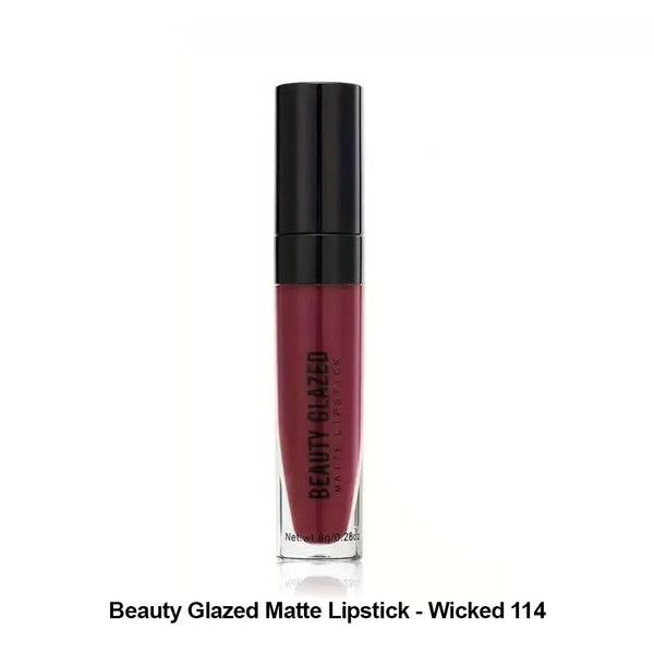Beauty Glazed Matte Lipstick - Wicked 114