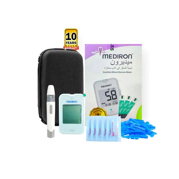 Mediron Blood Glucose Monitoring Diabetes Machine