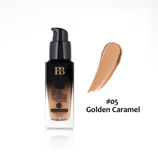 Pastel Beauty HD True Retouch-Free Foundation ( Golden Camel )