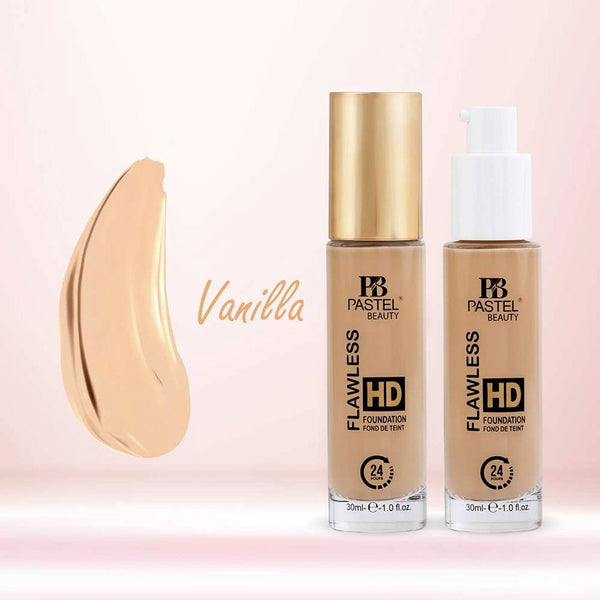 Pastel Beauty Flawless HD Foundation (02 Vanilla )