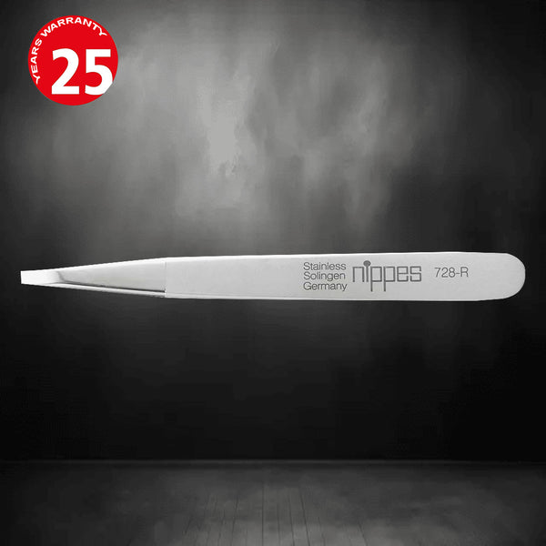 Nippes Straight Tweezers, Stainless Model No 728 R  , 90mm