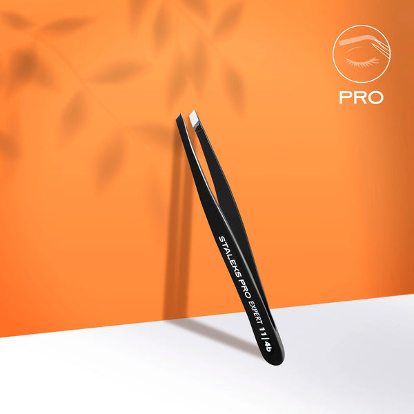 Eyebrow tweezers EXPERT 11 TYPE 4 (narrow beveled) TE 11/4b