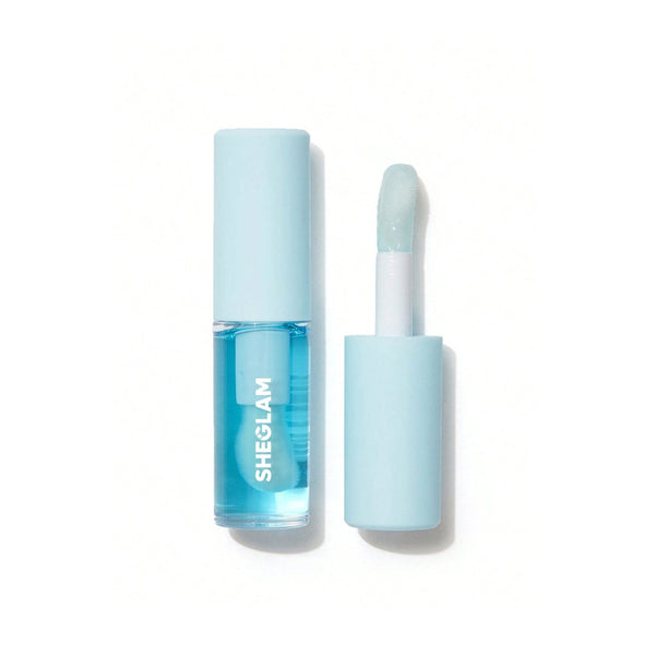 Jelly Wow Hydrating Lip Oil translucent blue