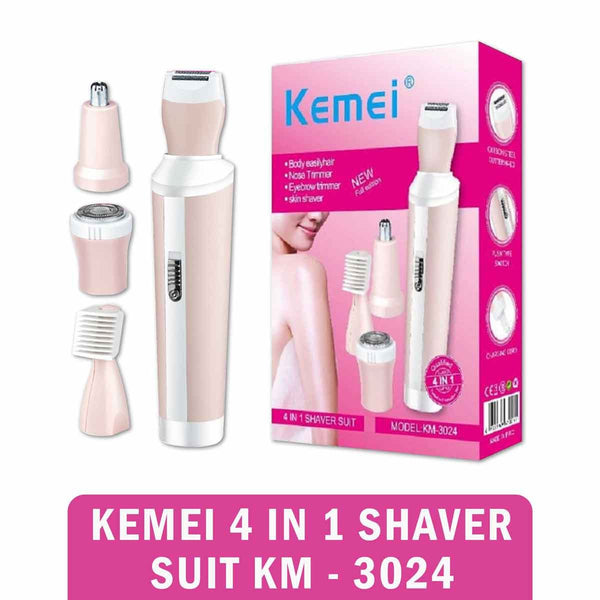 Kemei KM-3024 Trimmer & Shaver For Women