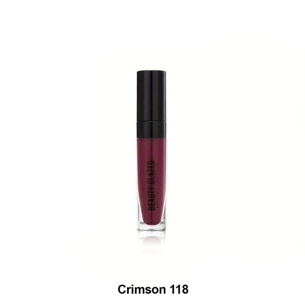 Beauty Glazed New Matte Waterproof Long Lasting Liquid Lipstick -118#CRIMSON