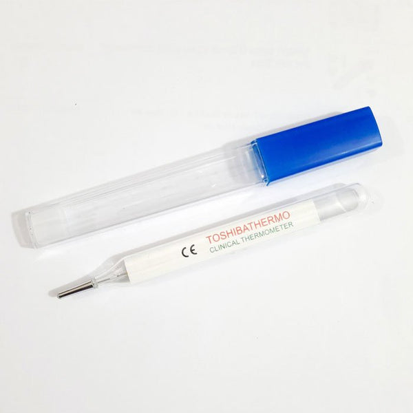 Clinical Glass Thermometer Toshiba