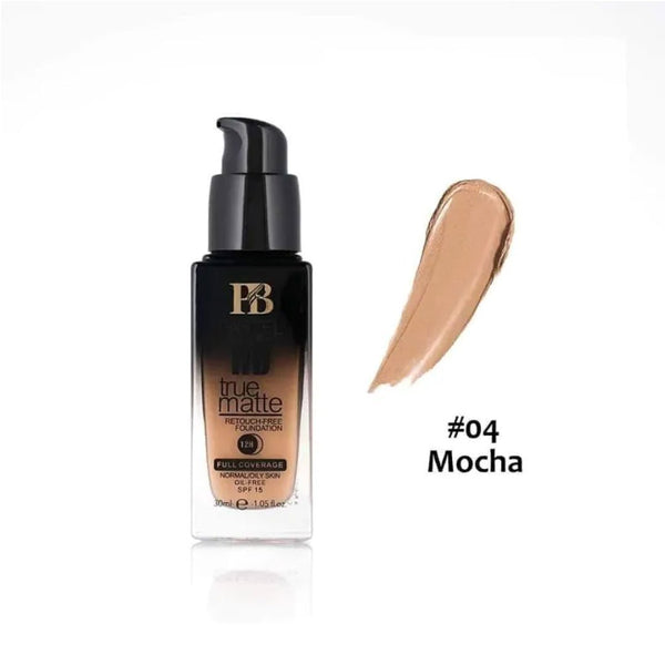 Pastel Beauty HD True Retouch-Free Foundation ( 04 Mocha )