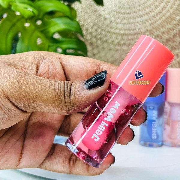 Jelly Wow Hydrating Lip Oil - Pink