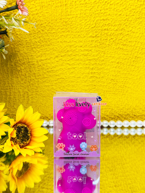 kiss lovely silicone facial cleanser