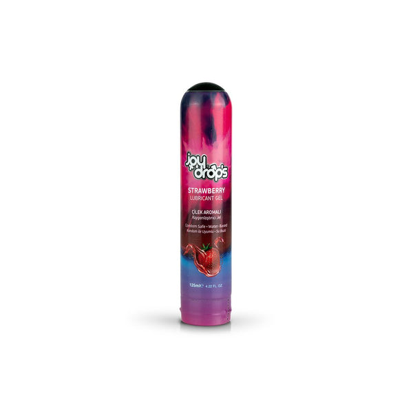 Joydrops Strawberry Lubricant Gel 125 ml
