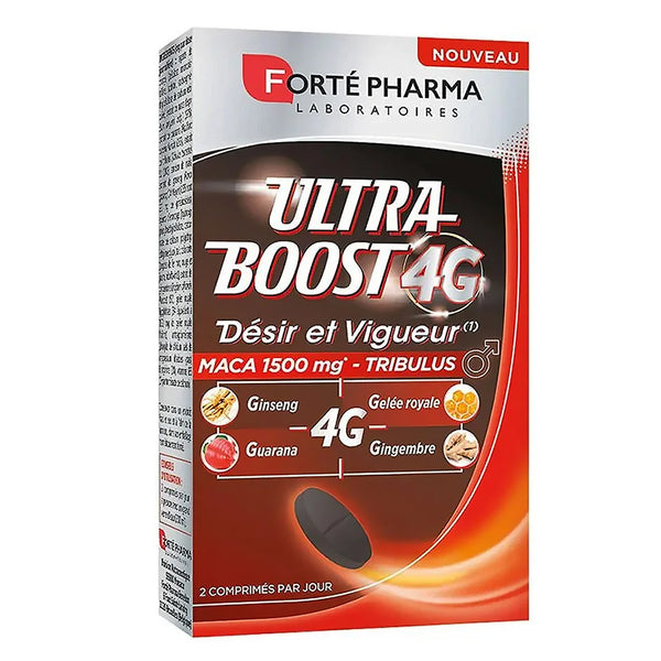 ULTRABOOST 4G - a complete formula is the solution for wishing to regain their tone and a fulfilling sex life. The combination of energizing 4G complex, Tribulus and Maca acts to boost  desire and performance!