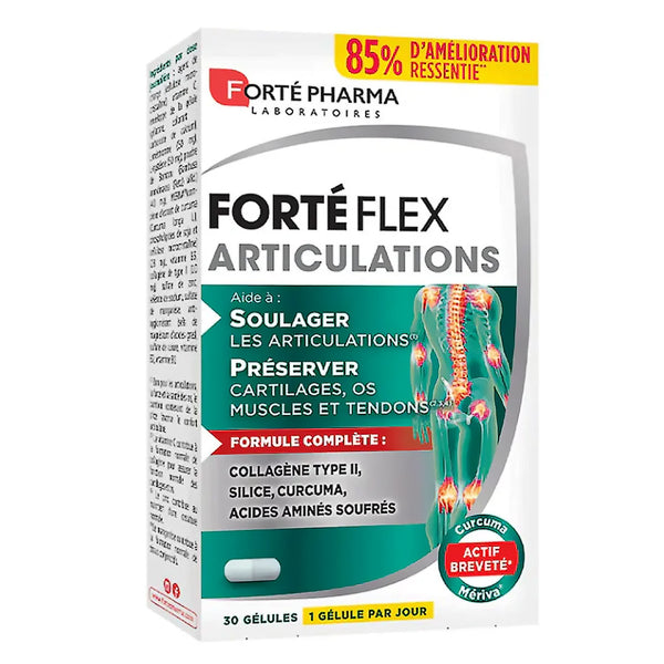 FORTE FLEX ARTICULATIONS- combines 13 active ingredients  that make up  joint from  deterioration: cartilage, bones, tendons, muscles and ligaments.