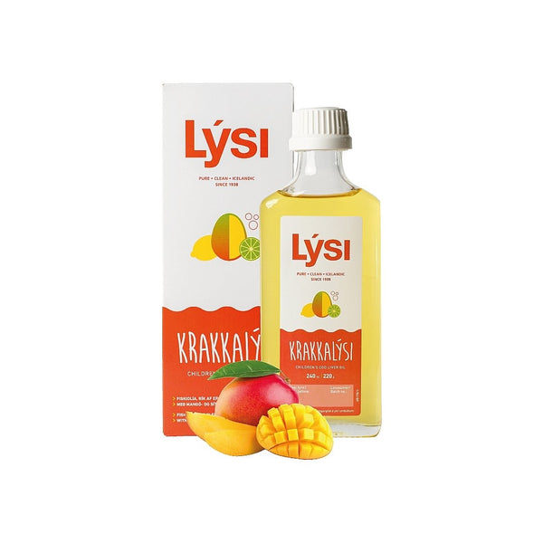 LYSI Cod Liver Oil is a premium health supplement formulated from Iceland's pure waters; it was developed to enhance general health.