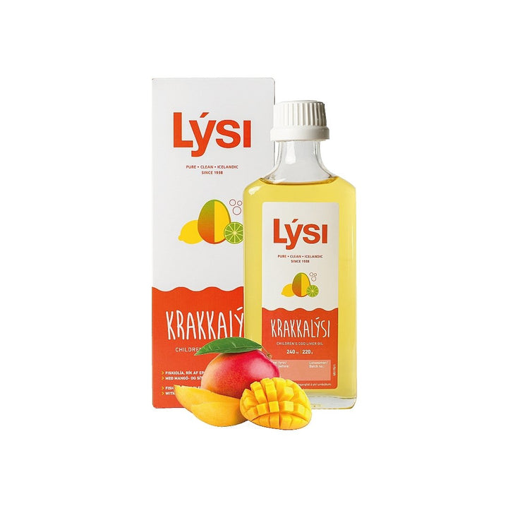 LYSI Cod Liver Oil is a premium health supplement formulated from Iceland's pure waters; it was developed to enhance general health.