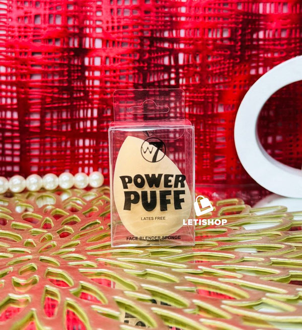 W7 power puff lates free ( Cream color )